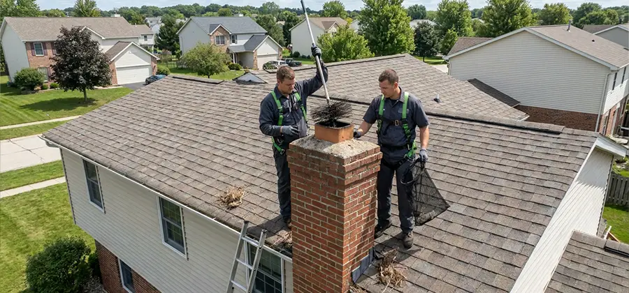 Bird Removal From Chimney in Cranford