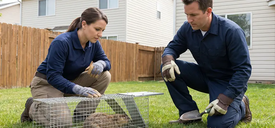 Gopher Control Companies Program in Cranford