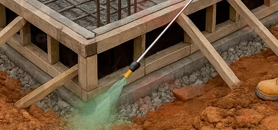 Foundation Slab Termite Treatment in Cranford