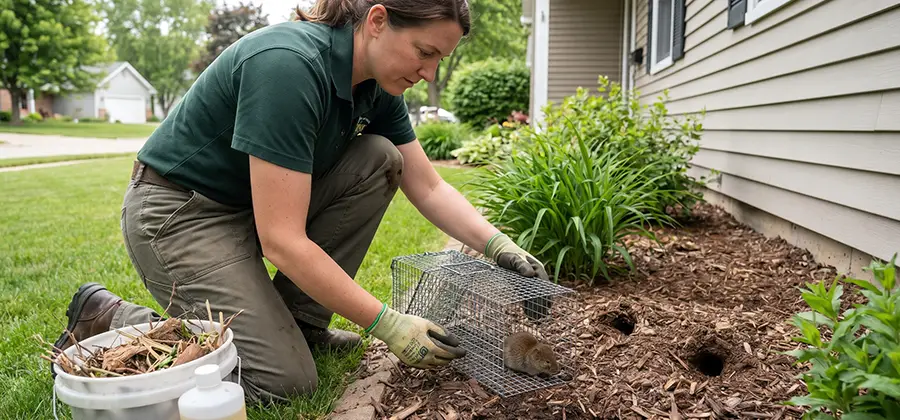 Organic Vole Control in Cranford