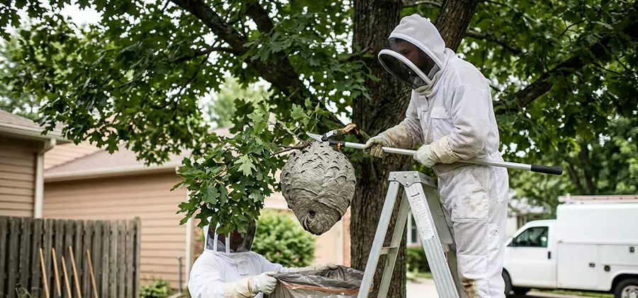 Wasp Nest in Tree Removal Cranford